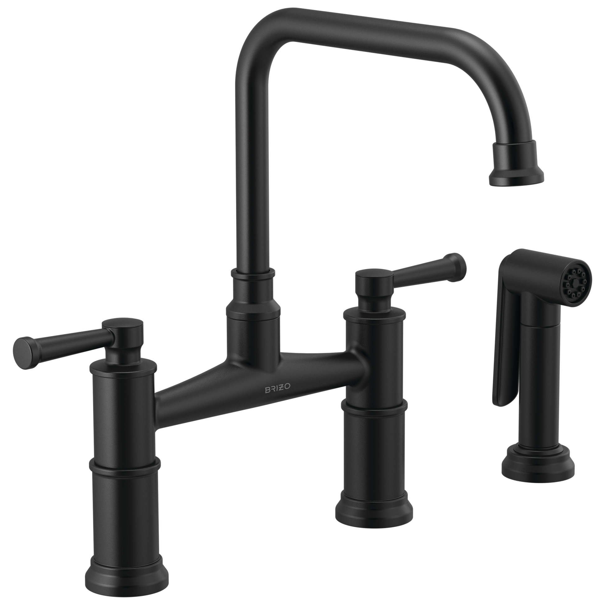 Brizo Artesso: Bridge Faucet with Side Sprayer
