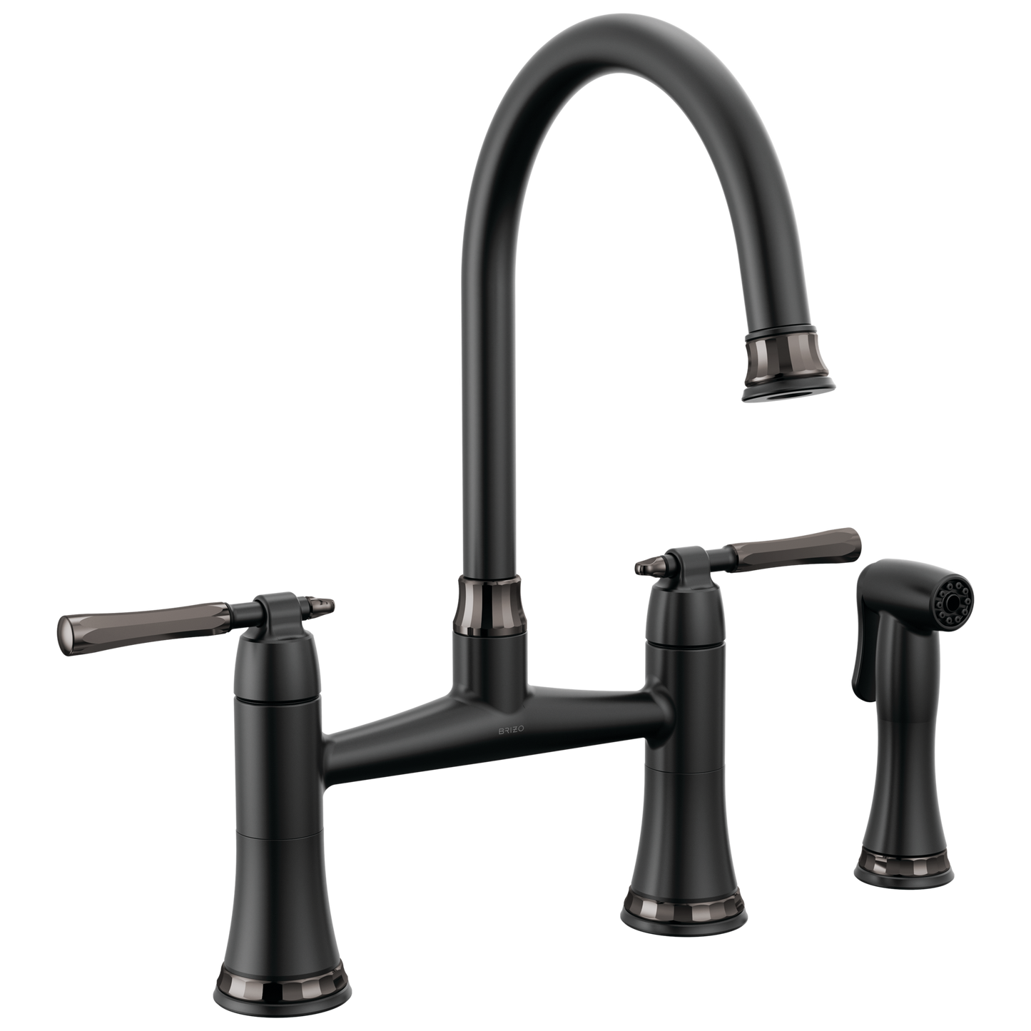 Brizo The Tulham Kitchen Collection by Brizo: Bridge Kitchen Faucet with Side Spray
