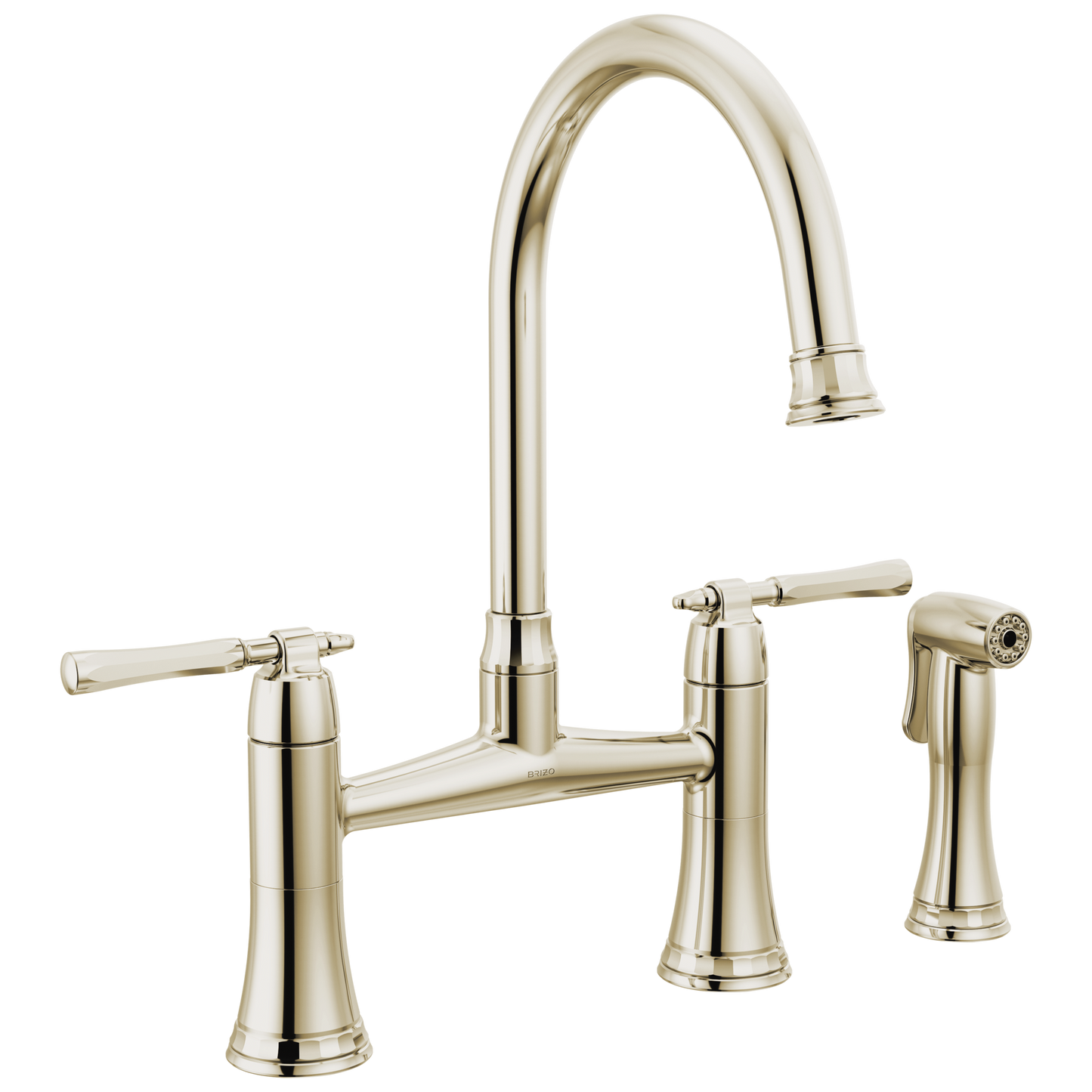 Brizo The Tulham Kitchen Collection by Brizo: Bridge Kitchen Faucet with Side Spray