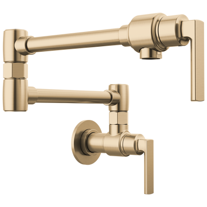 Brizo Kintsu: Wall Mount Pot Filler with Lever Handle