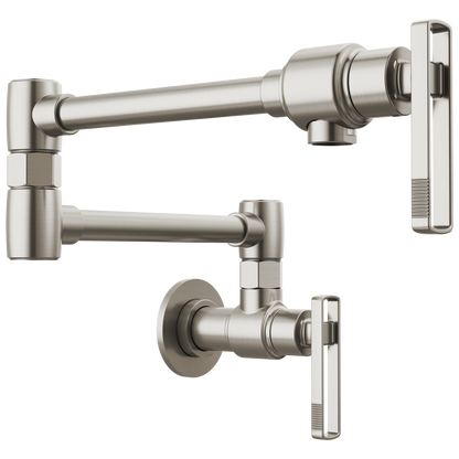 Brizo Kintsu: Wall Mount Pot Filler with Knob Handle 