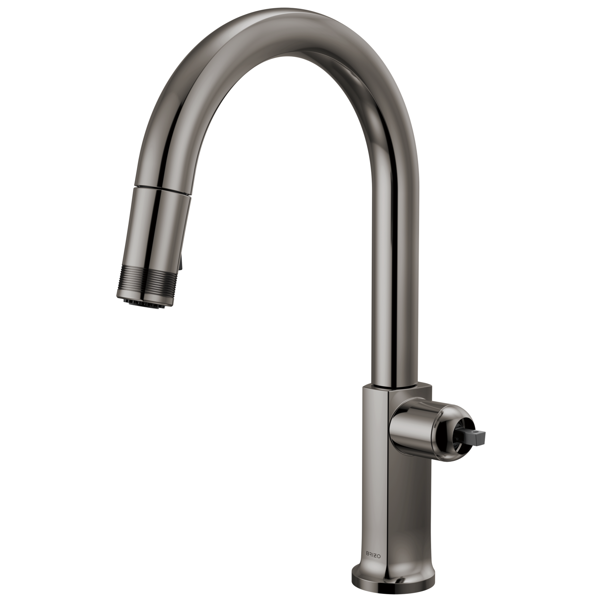 Brizo Kintsu: Pull-Down Faucet with Arc Spout - Less Handle