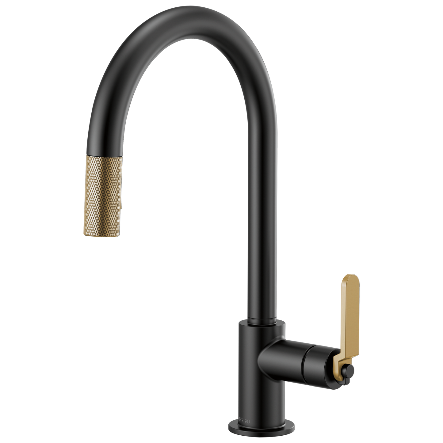 Brizo Brizo Litze: Pull-Down Faucet with Arc Spout and Industrial Handle