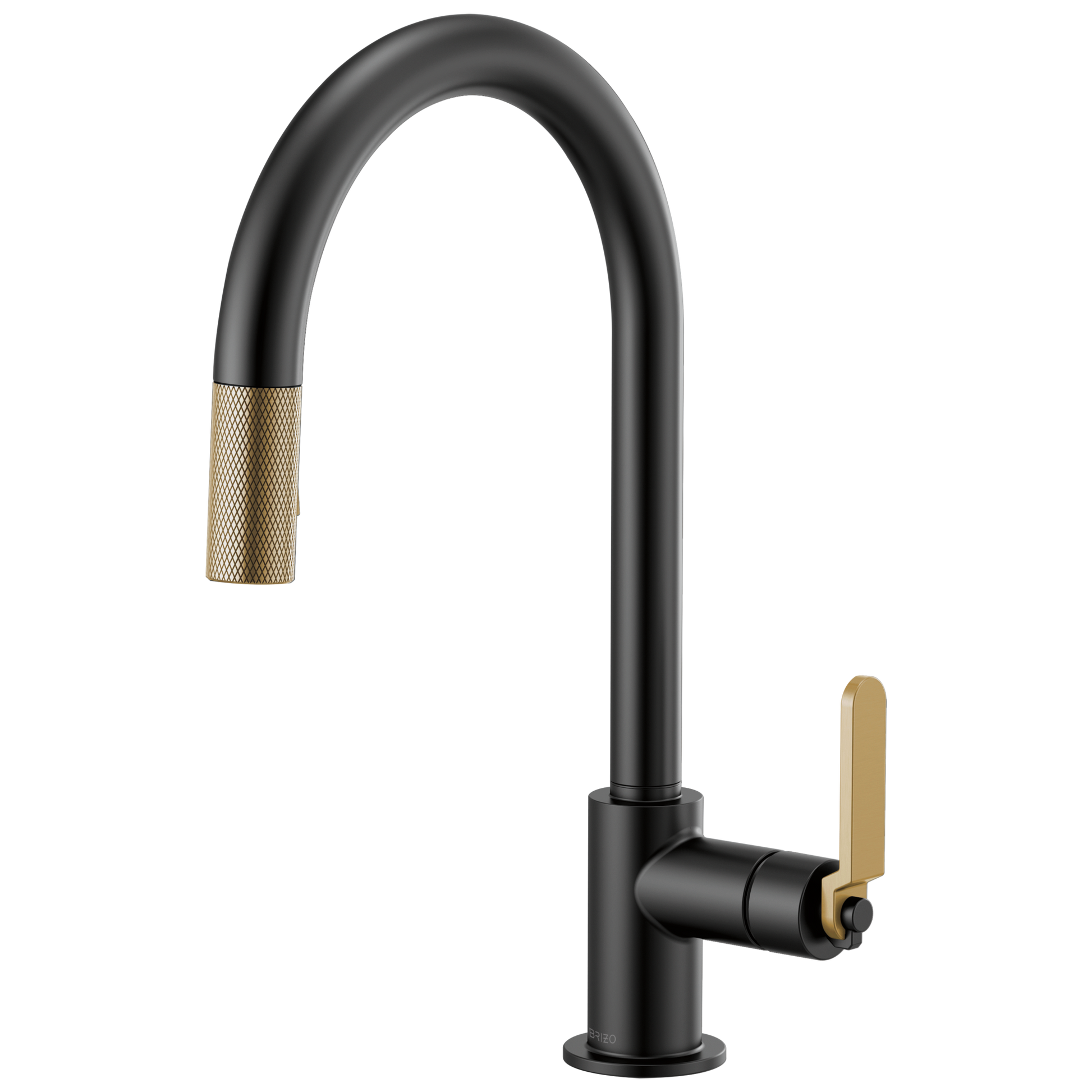 Brizo Brizo Litze: Pull-Down Faucet with Arc Spout and Industrial Handle