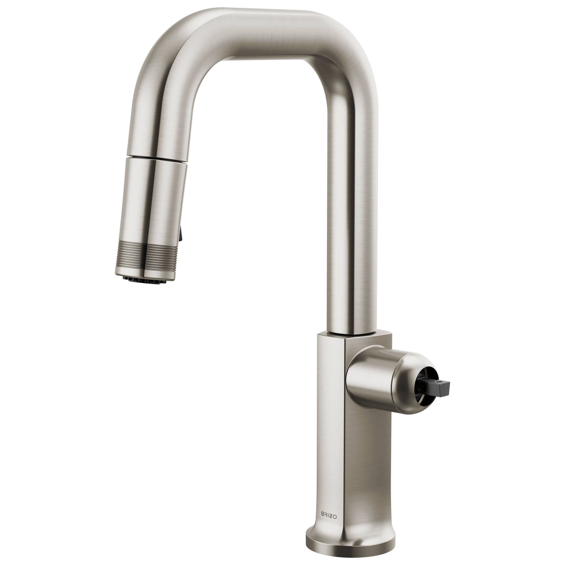 Brizo Kintsu: Pull-Down Prep Faucet with Square Spout - Less Handle
