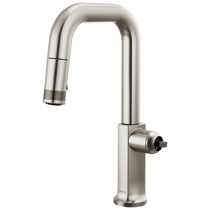 Brizo Kintsu: Pull-Down Prep Faucet with Square Spout - Less Handle