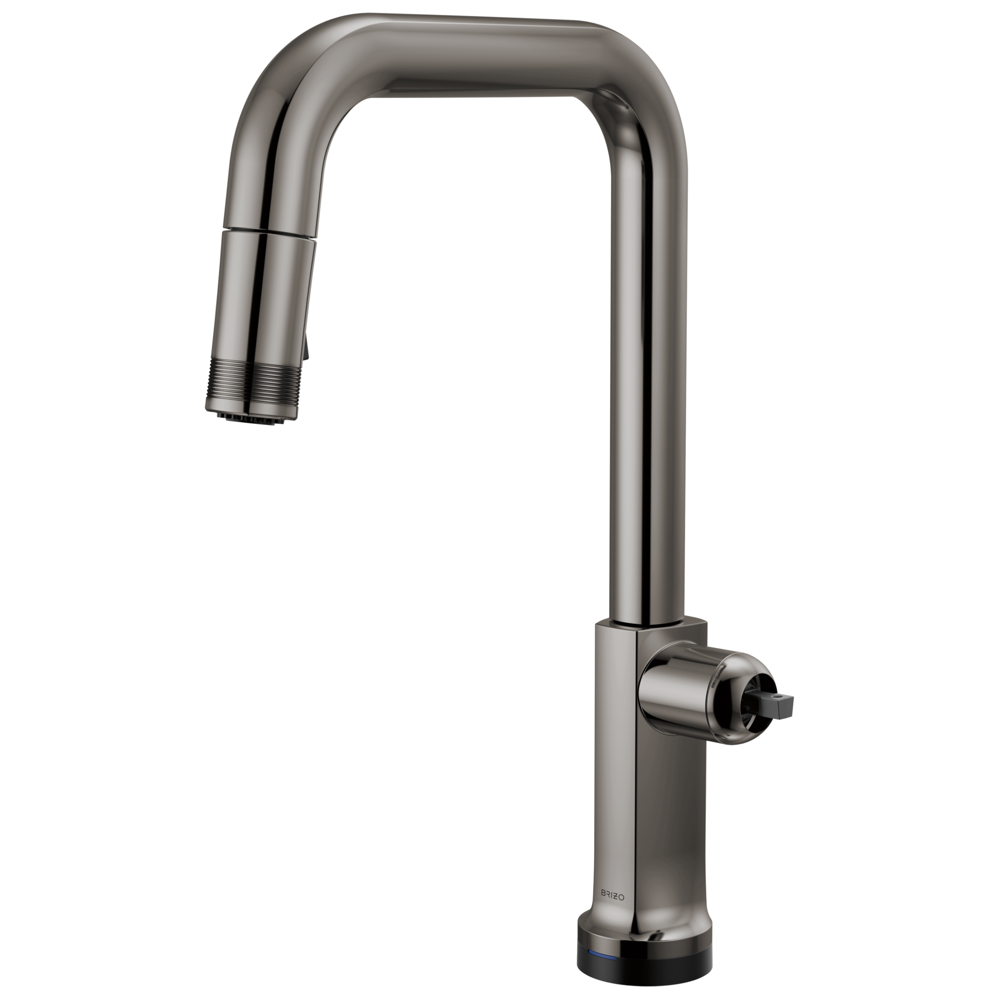 Brizo Kintsu: SmartTouch Pull-Down Faucet with Square Spout - Less Handle