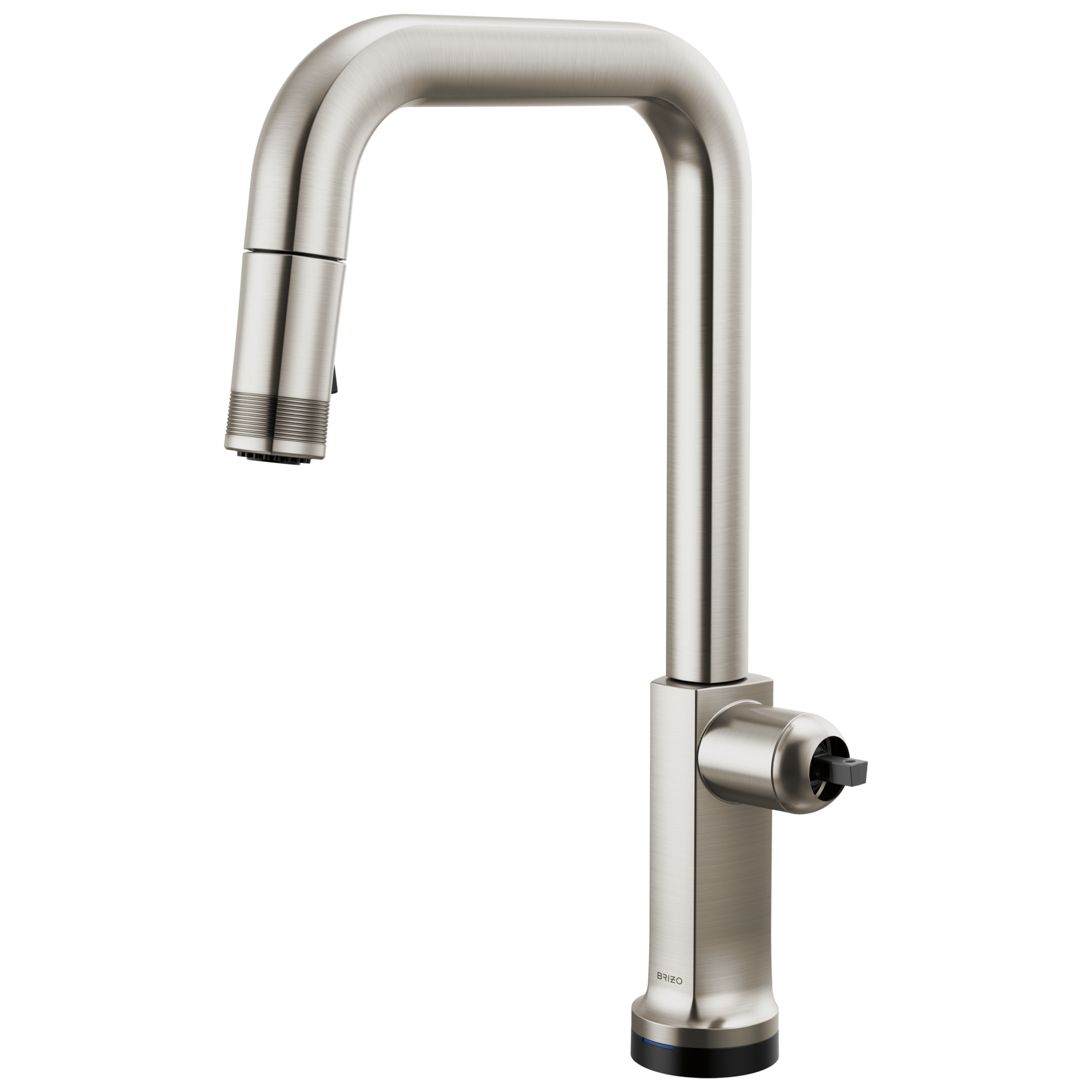 Brizo Kintsu: SmartTouch Pull-Down Faucet with Square Spout - Less Handle