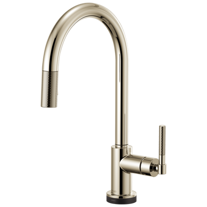 Brizo Brizo Litze: SmartTouch Pull-Down Faucet with Arc Spout and Knurled Handle