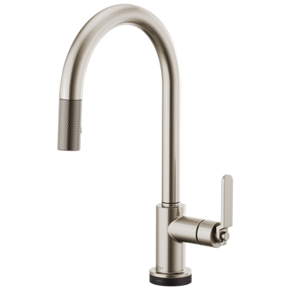 Brizo Brizo Litze: SmartTouch Pull-Down Faucet with Arc Spout and Industrial Handle