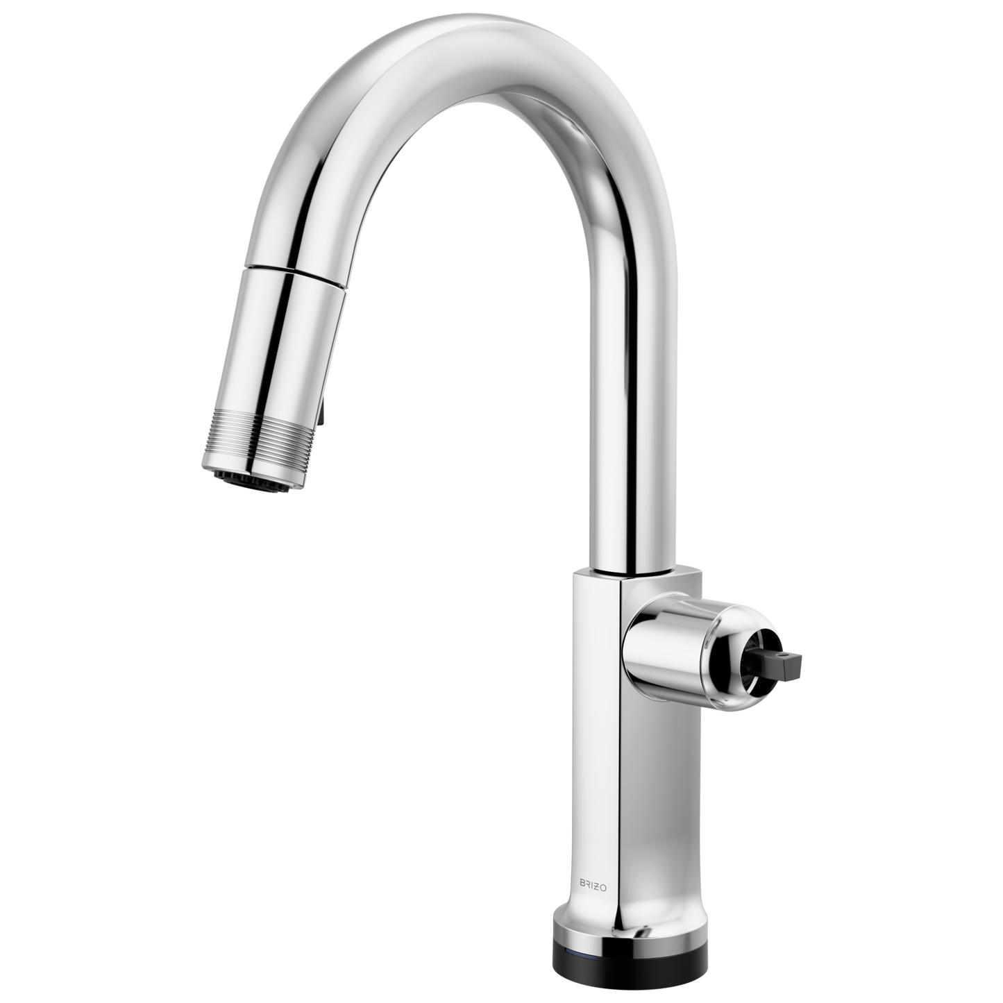 Brizo Kintsu: SmartTouch Pull-Down Prep Faucet with Arc Spout - Less Handle