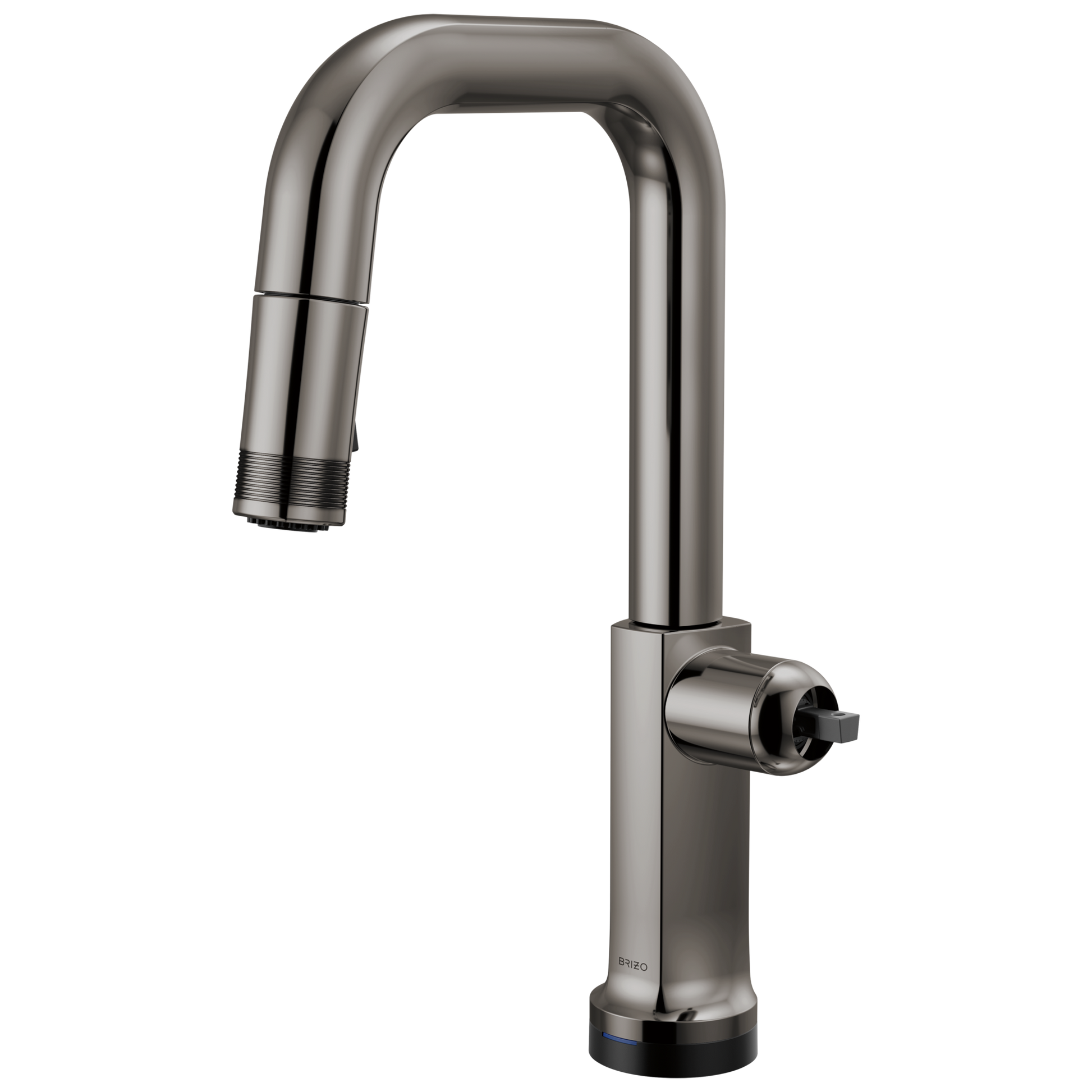Brizo Kintsu: SmartTouch Pull-Down Prep Faucet with Square Spout - Less Handle