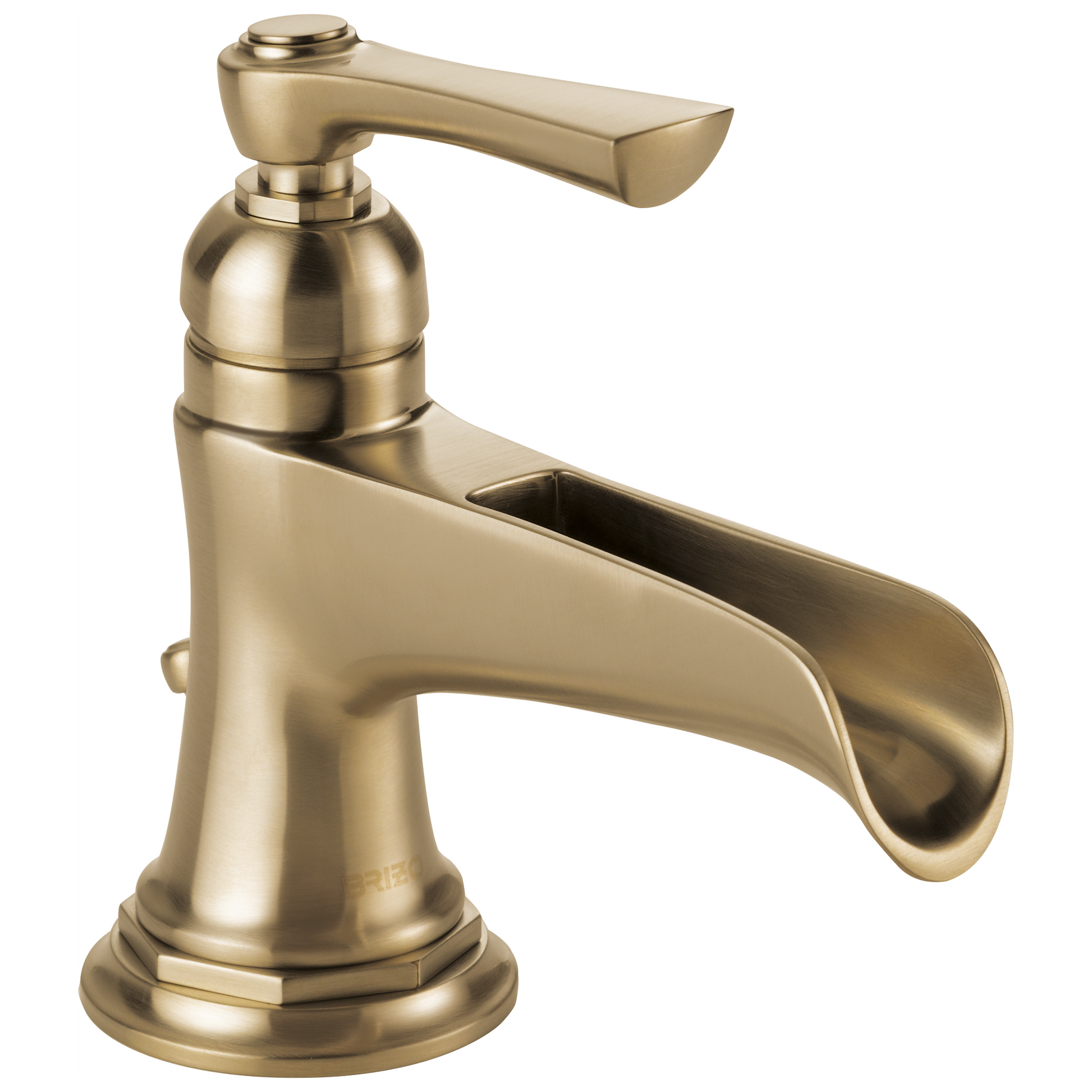 Brizo Rook: Single-Handle Lavatory Faucet with Channel Spout 1.5 GPM