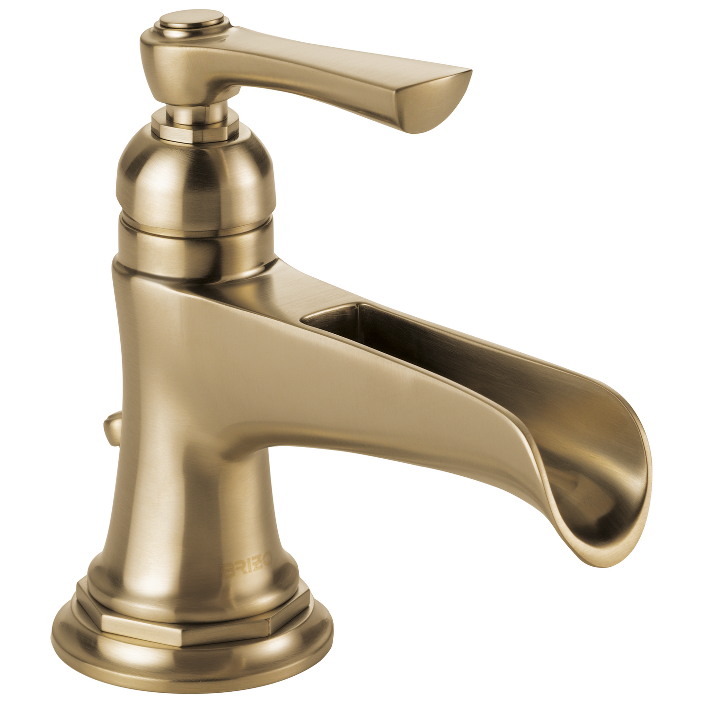 Brizo Rook: Single-Handle Lavatory Faucet with Channel Spout 1.2 GPM