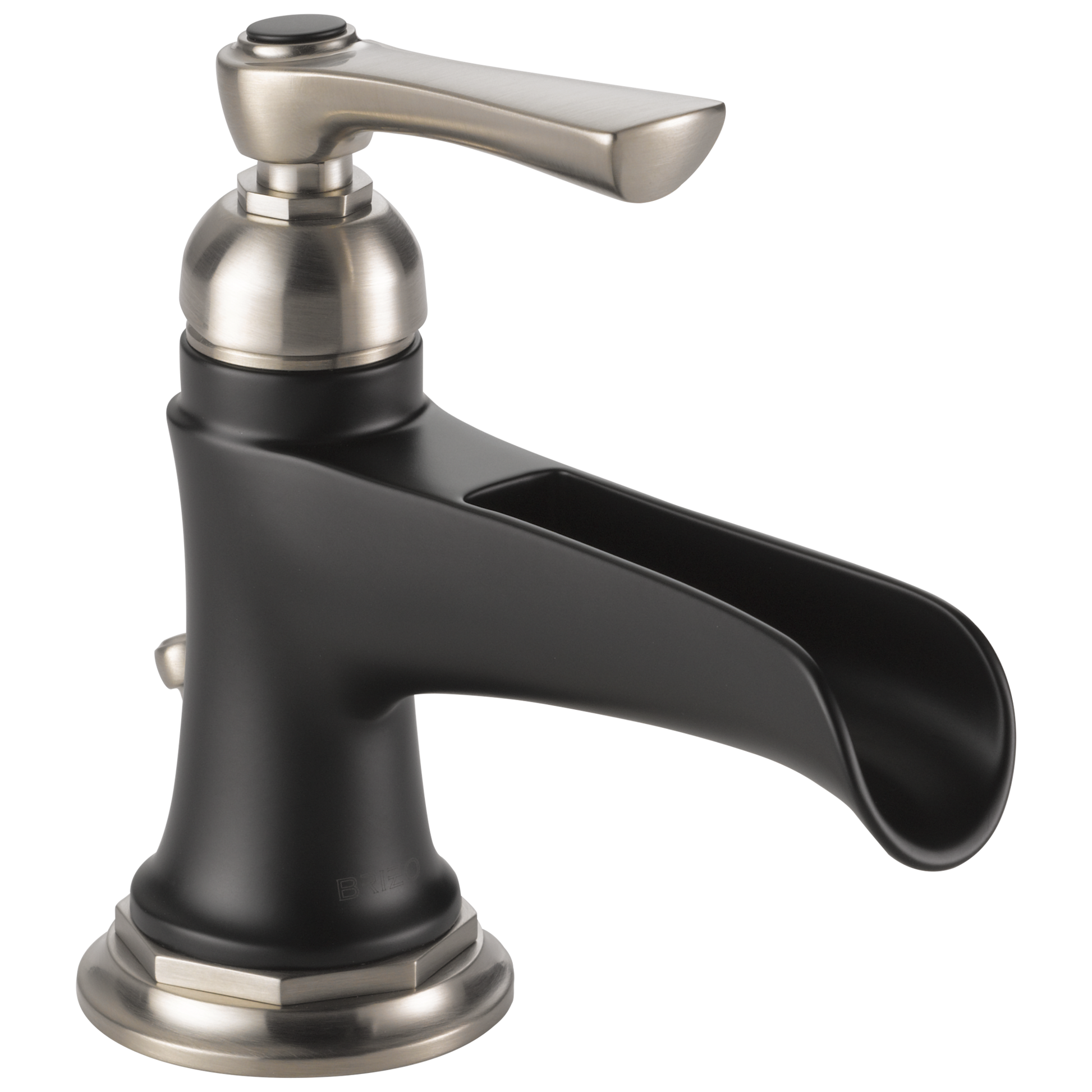 Brizo Rook: Single-Handle Lavatory Faucet with Channel Spout 1.2 GPM
