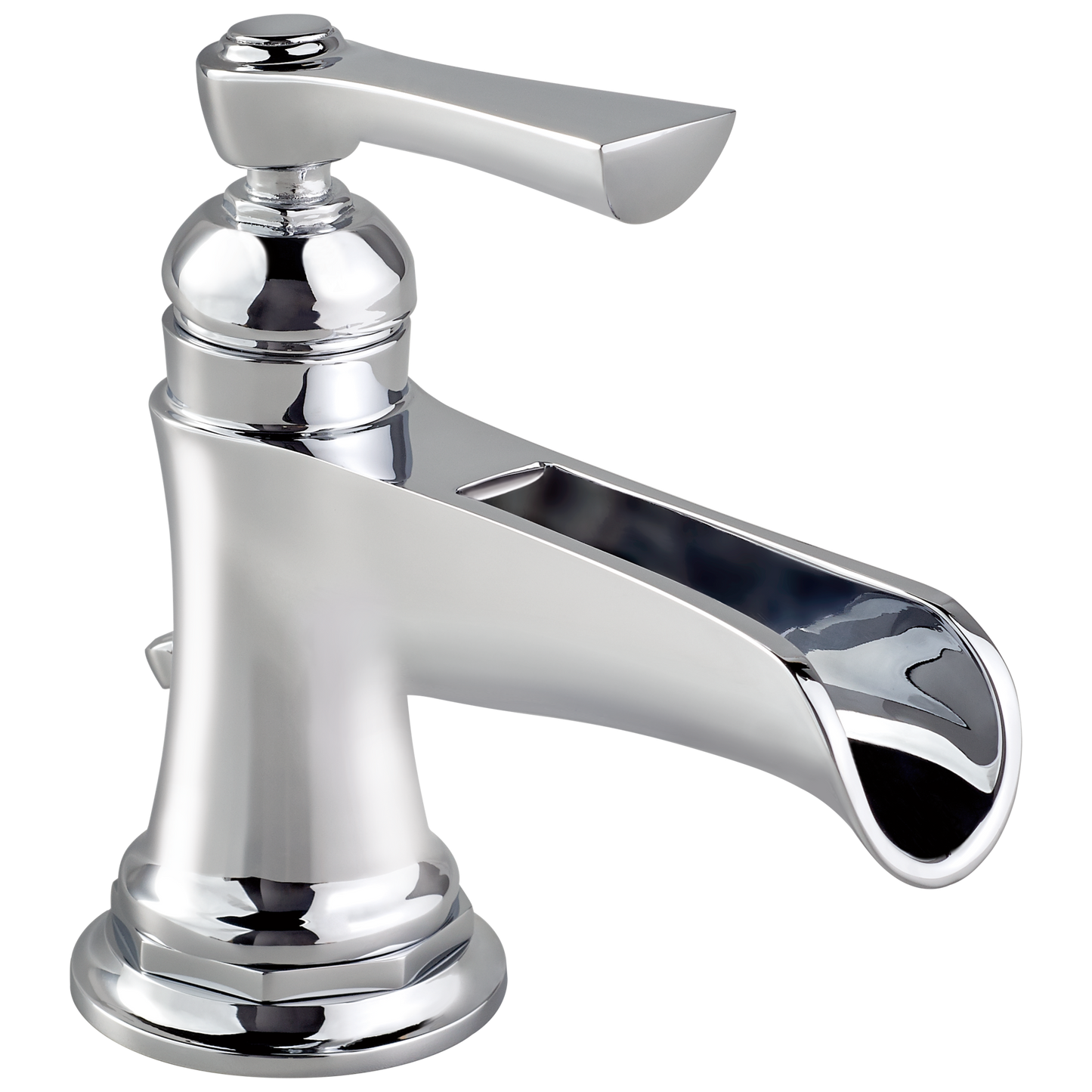 Brizo Rook: Single-Handle Lavatory Faucet with Channel Spout 1.2 GPM