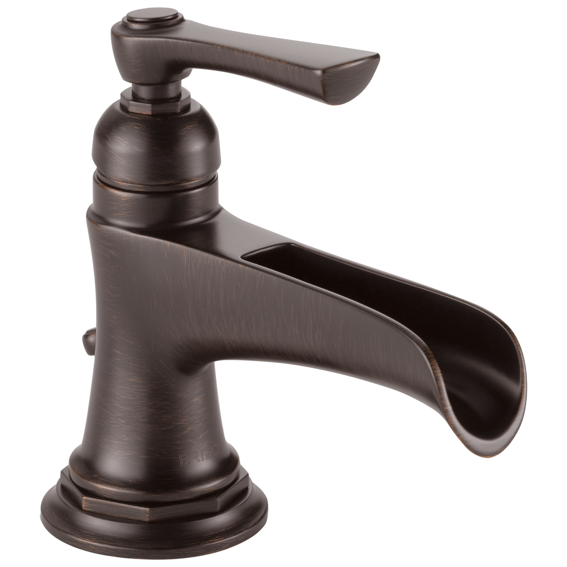 Brizo Rook: Single-Handle Lavatory Faucet with Channel Spout 1.5 GPM