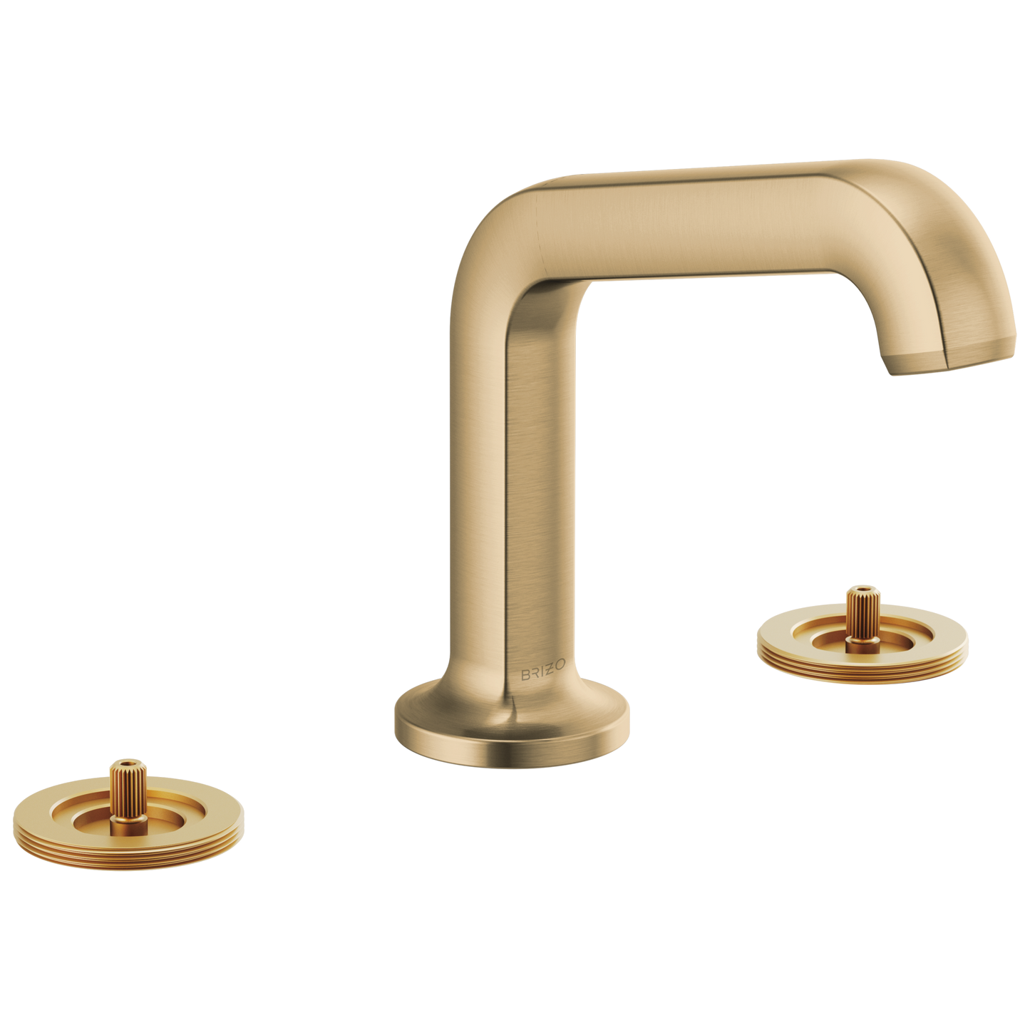 Brizo Kintsu: Widespread Lavatory Faucet with Arc Spout - Less Handles 1.2 GPM