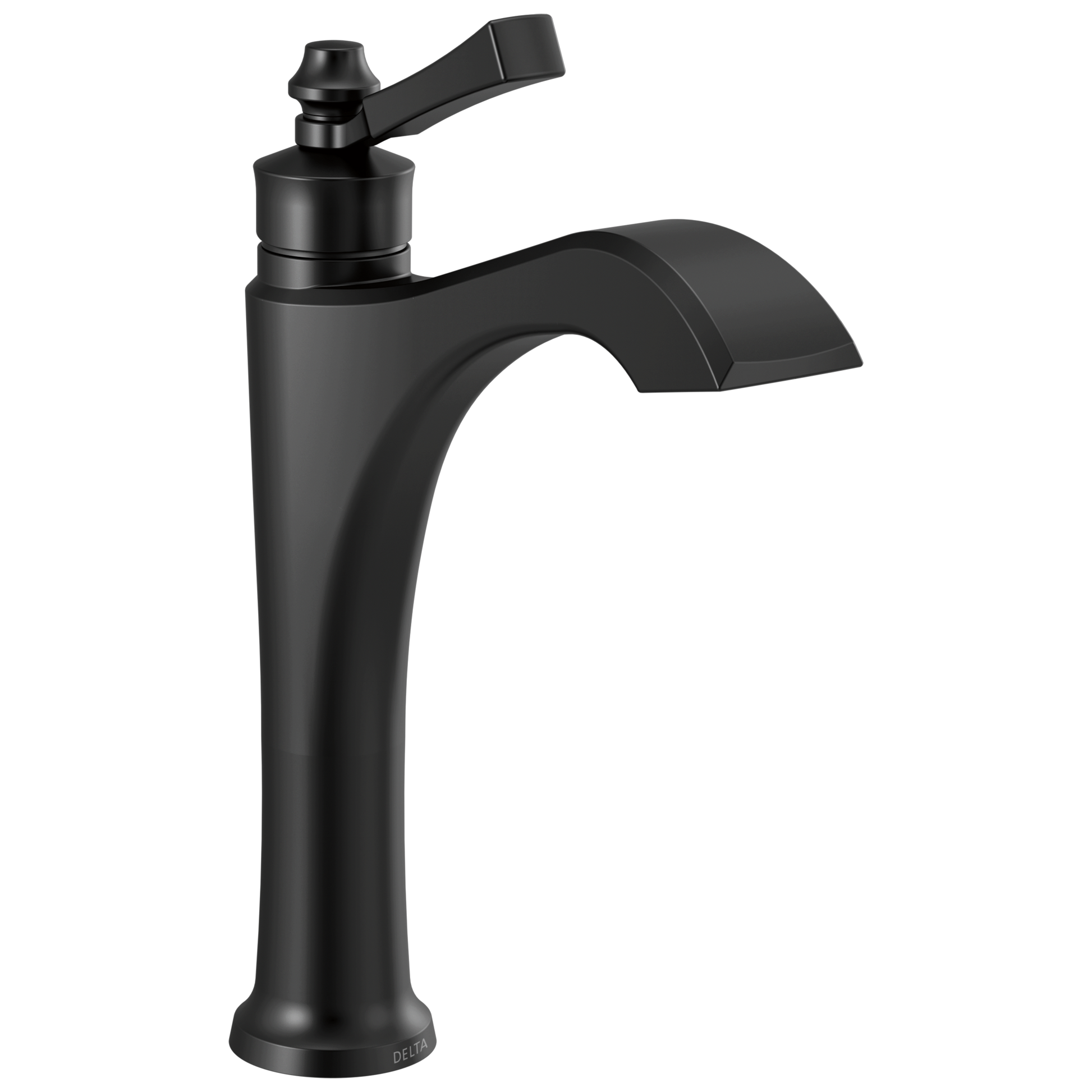Delta Dorval: Single Handle Mid-Height Vessel Bathroom Faucet