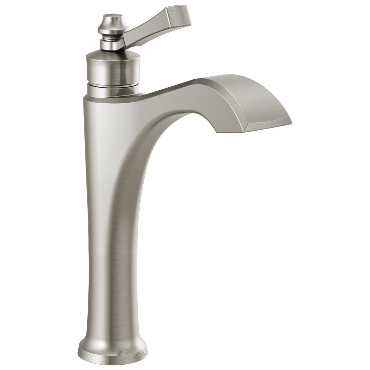 Delta Dorval: Single Handle Mid-Height Vessel Bathroom Faucet