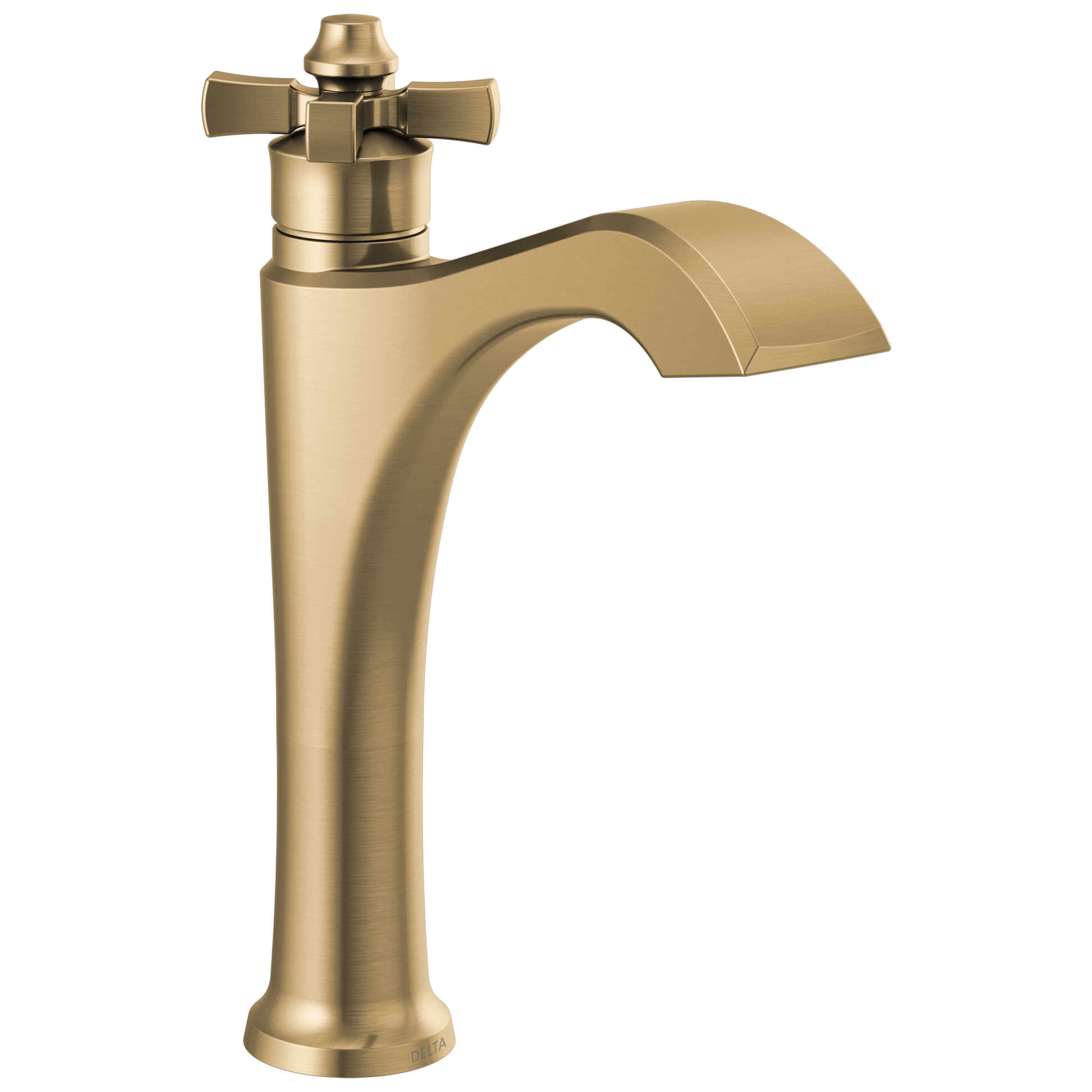 Delta Dorval: Single Handle Mid-Height Vessel Bathroom Faucet