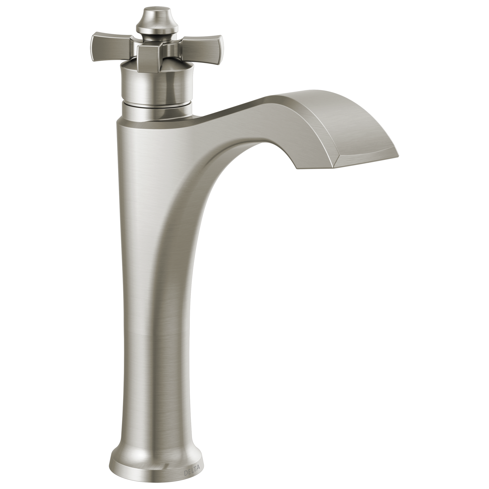 Delta Dorval: Single Handle Mid-Height Vessel Bathroom Faucet