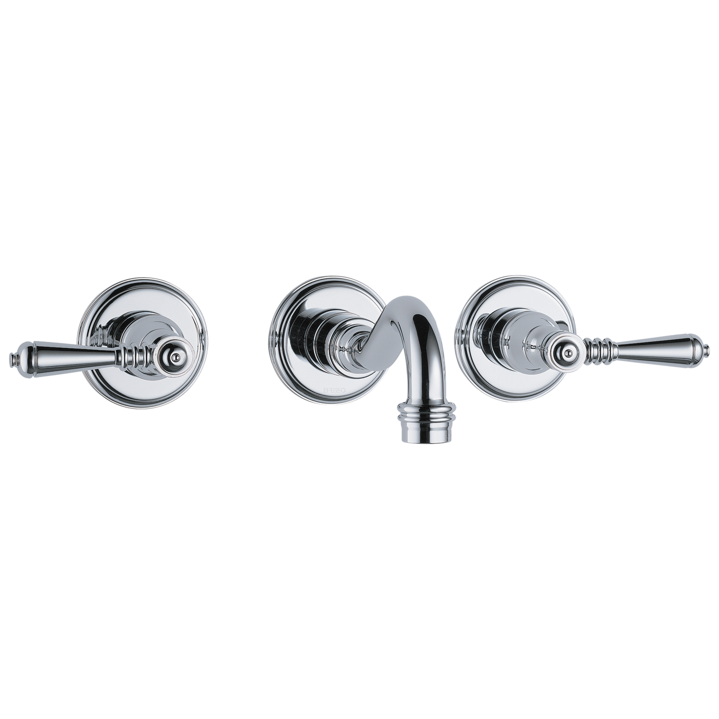Brizo Brizo Tresa: Two-Handle Wall-Mount Lavatory Faucet 1.2 GPM