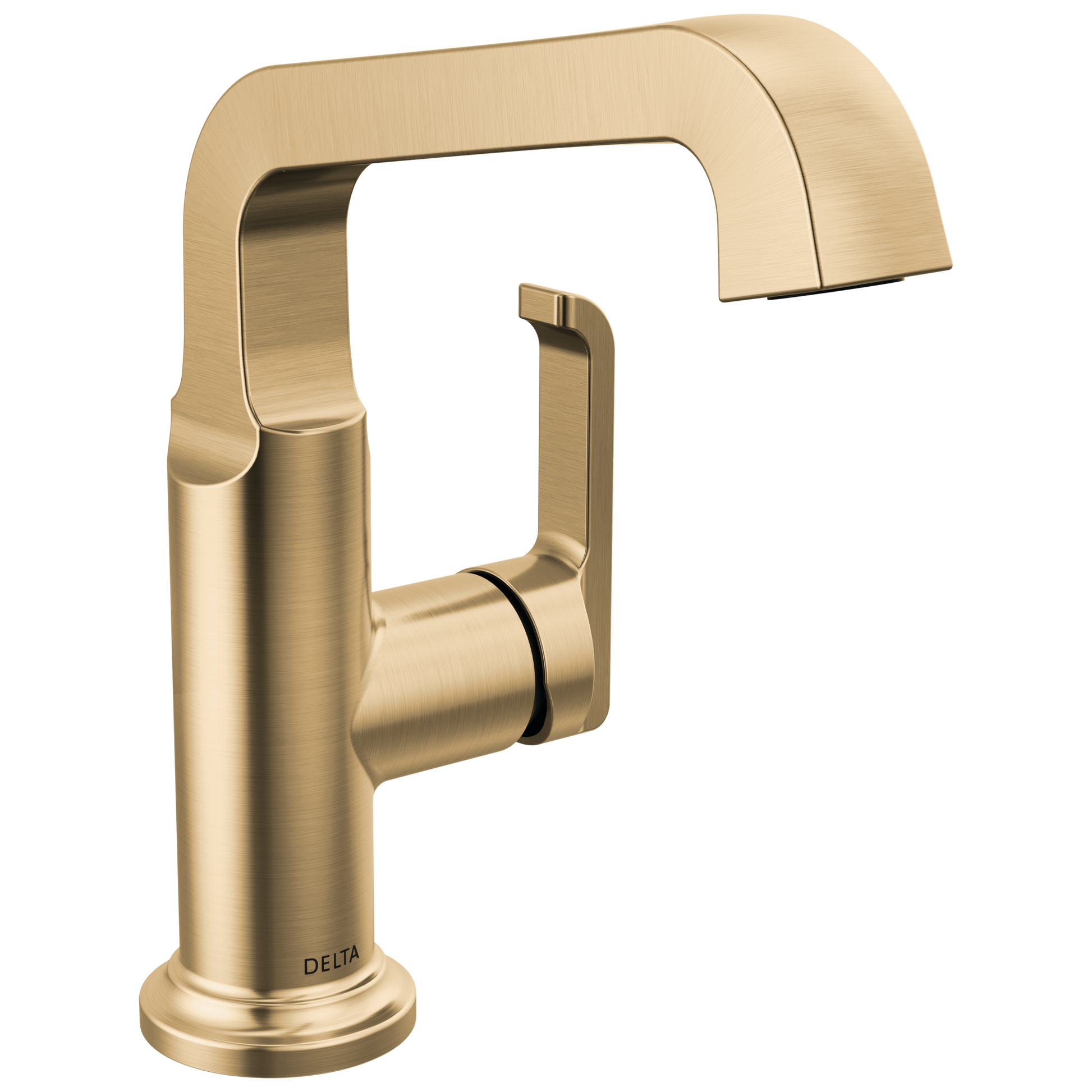 Delta Tetra: Single Handle Mid-Height Vessel Bathroom