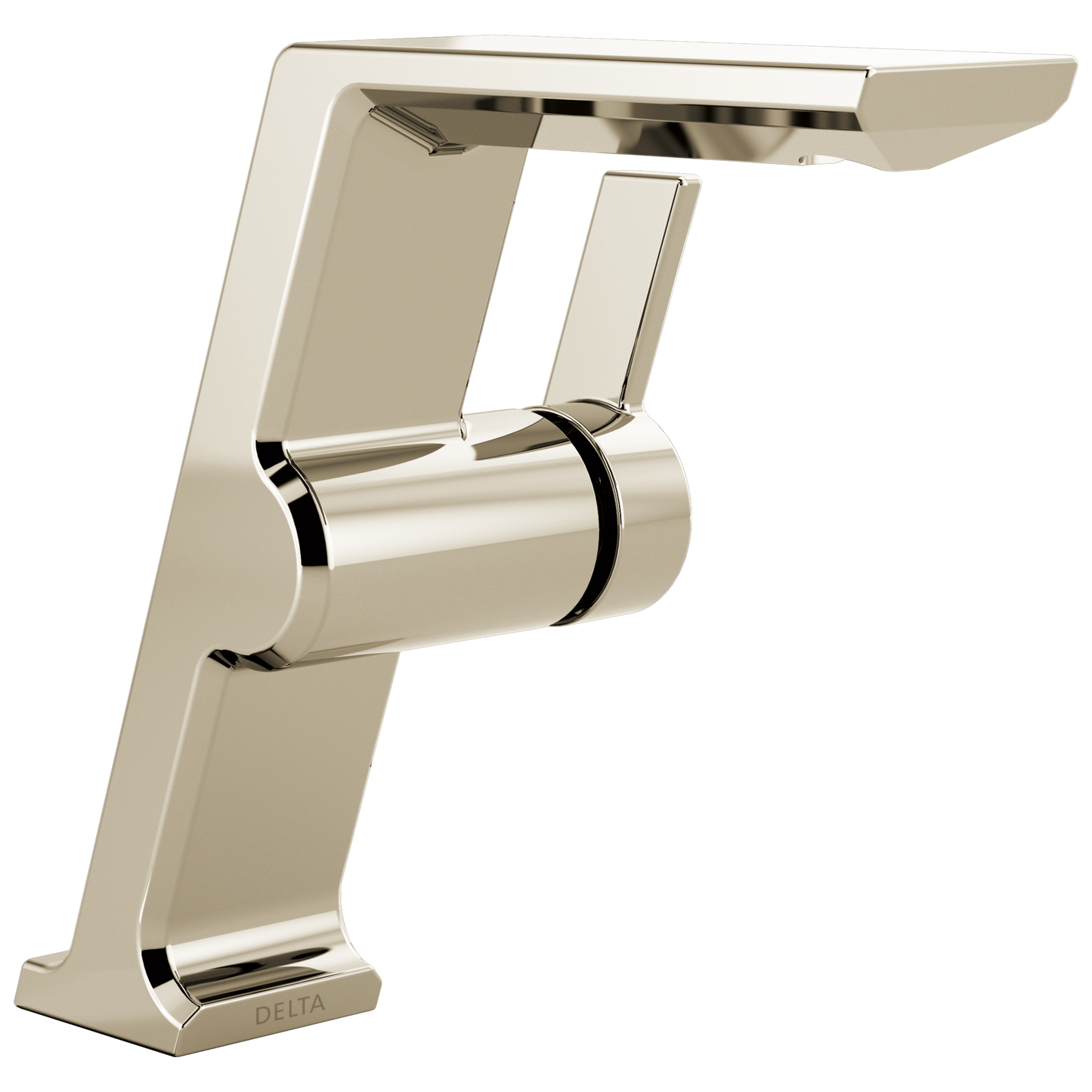Delta Pivotal: Single Handle Mid-Height Vessel Bathroom Faucet
