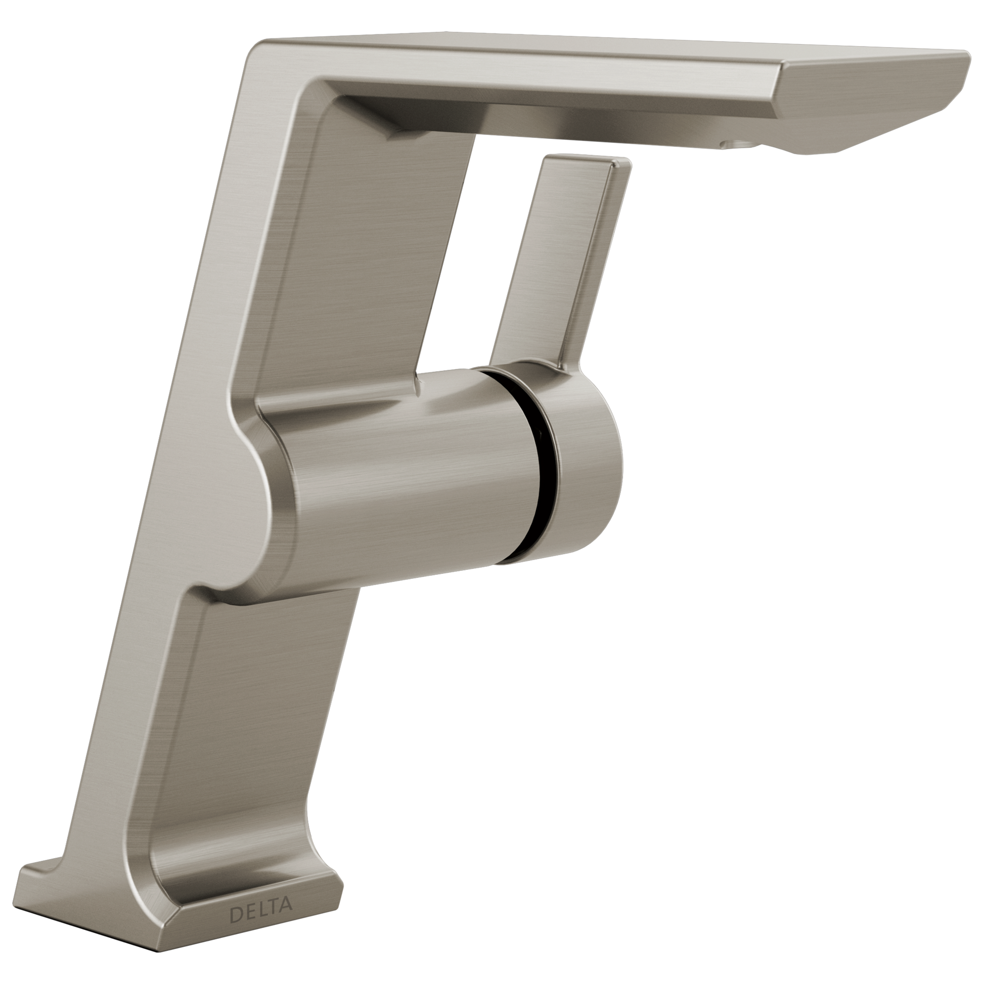 Delta Pivotal: Single Handle Mid-Height Vessel Bathroom Faucet