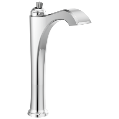 Delta Delta Dorval™: Single Handle Vessel Bathroom Faucet - Less Handle