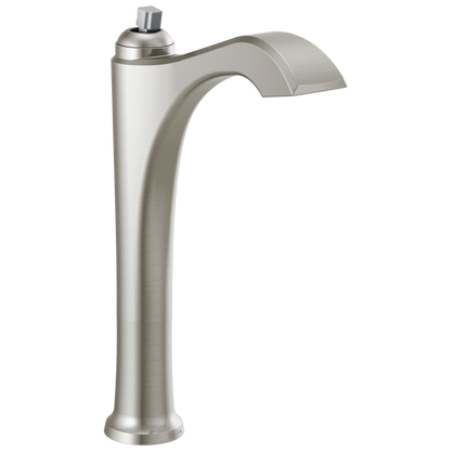 Delta Delta Dorval™: Single Handle Vessel Bathroom Faucet - Less Handle