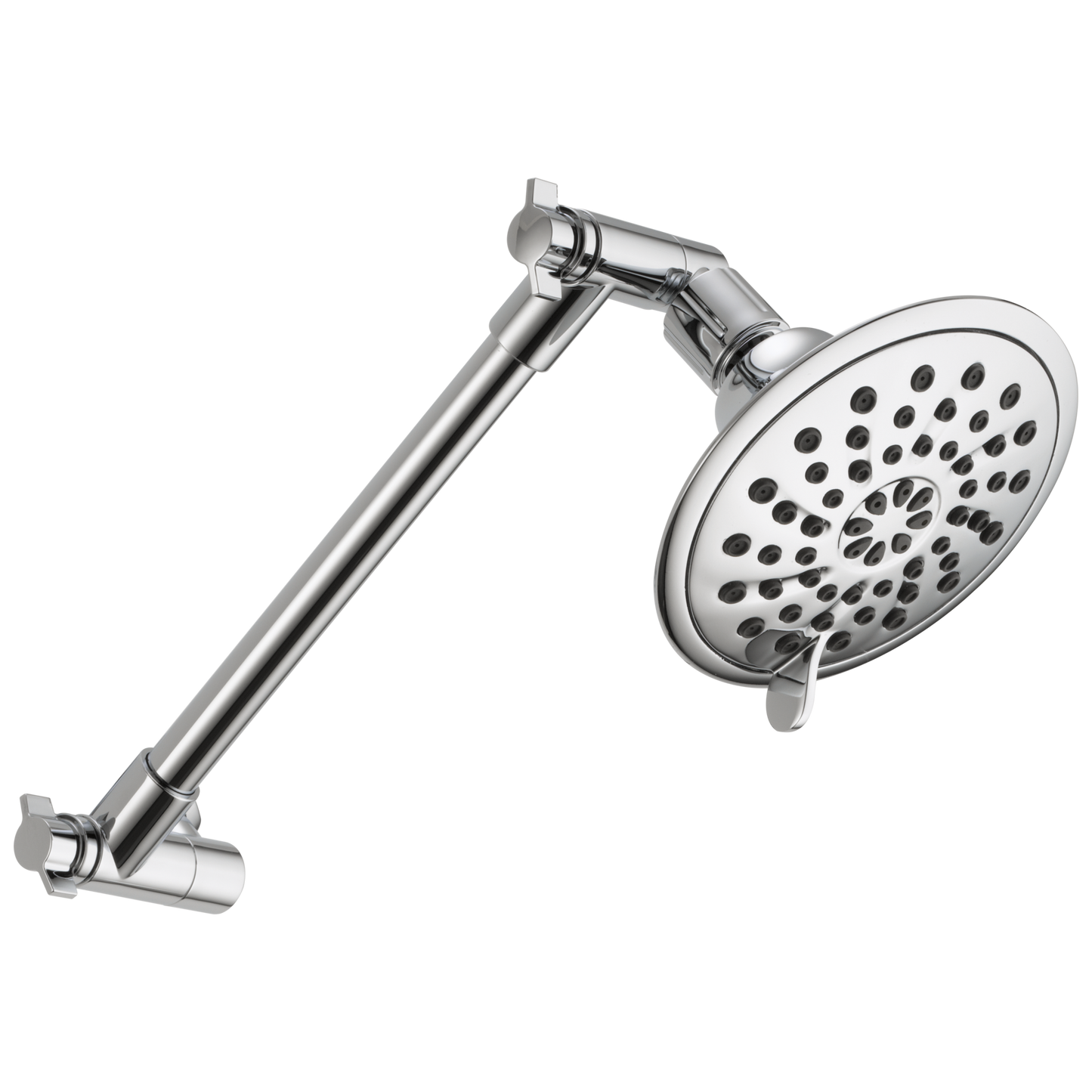 Peerless Universal Showering Components: 3-Setting Shower Head with Adjustable Arm