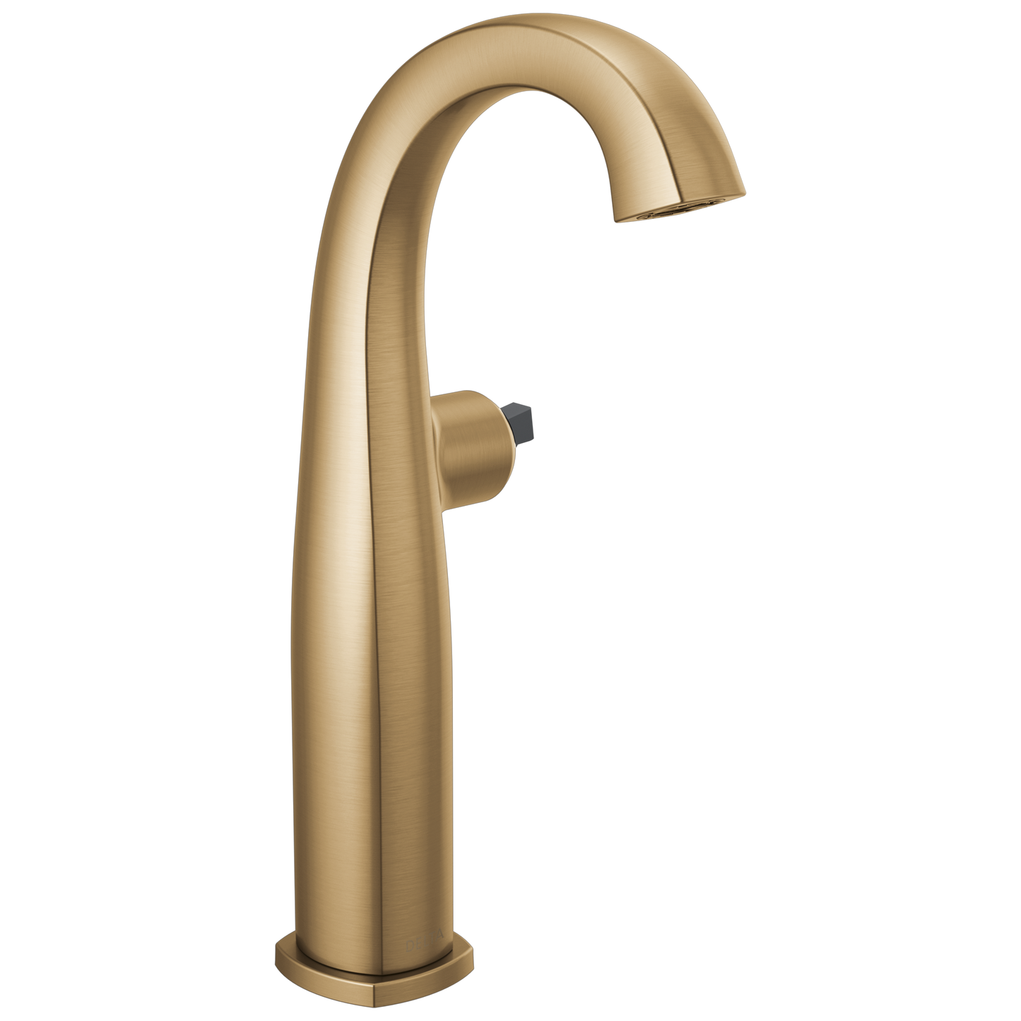 Delta Stryke: Single Handle Vessel Bathroom Faucet - Less Handle