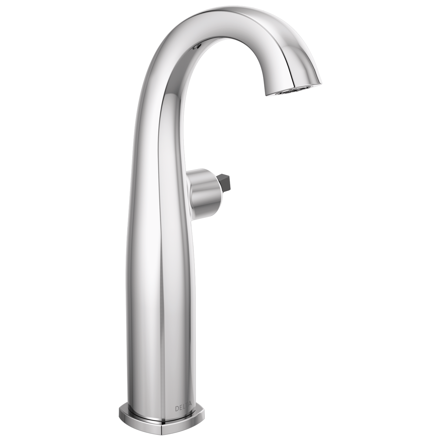 Delta Stryke: Single Handle Vessel Bathroom Faucet - Less Handle