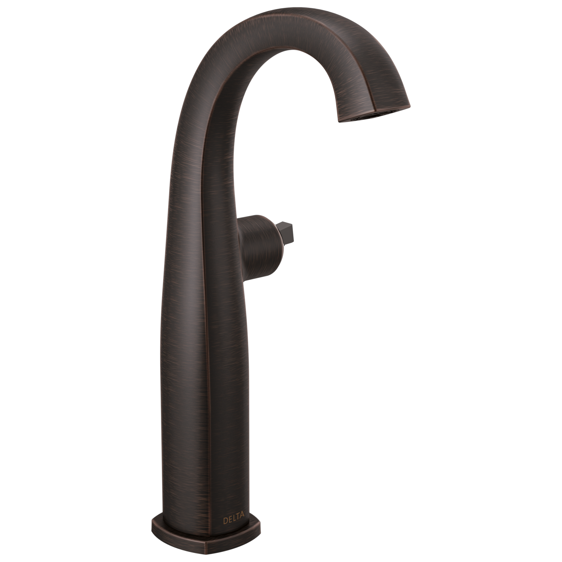 Delta Stryke: Single Handle Vessel Bathroom Faucet - Less Handle