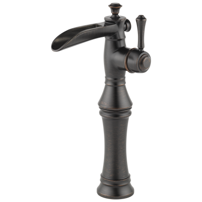Delta 798LF Cassidy Single Handle Channel Vessel Lavatory Faucet