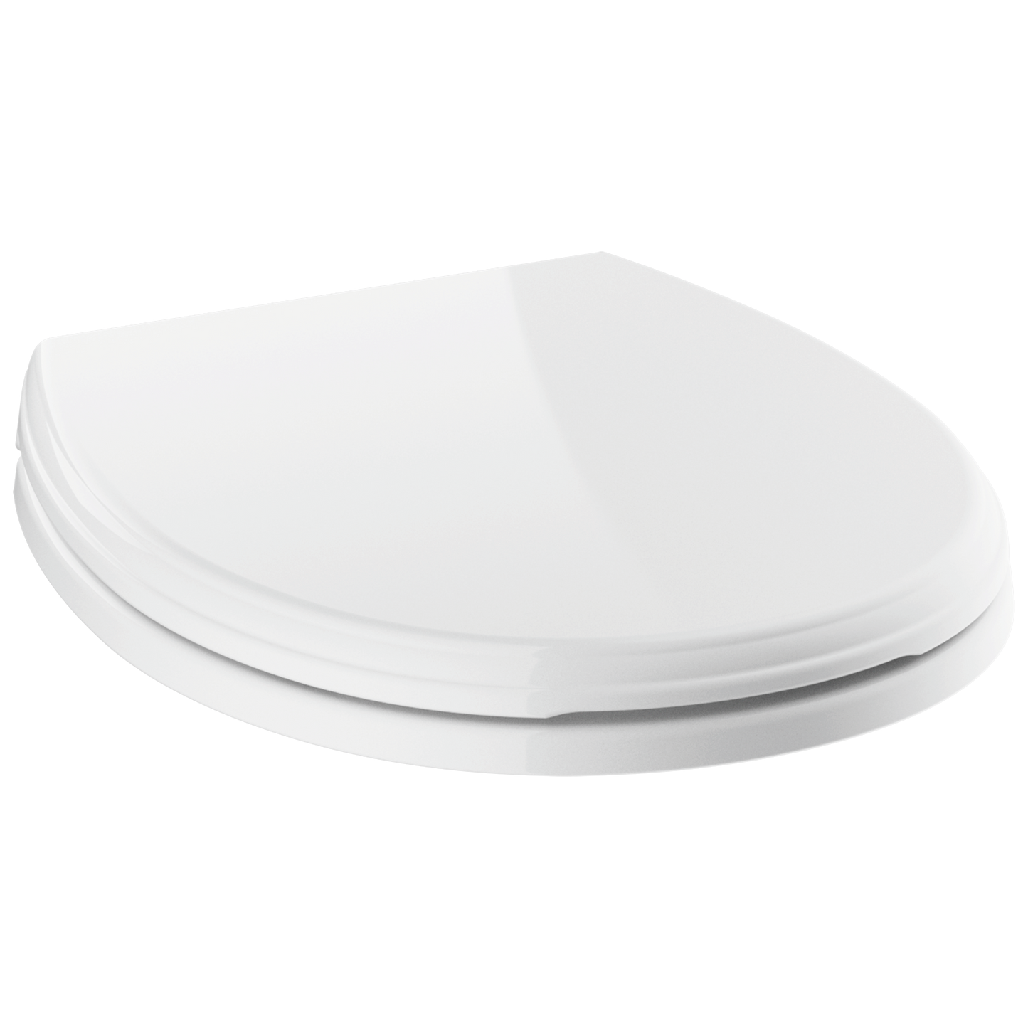 Delta 800901-WH Wycliffe Round Front Standard Close Toilet Seat