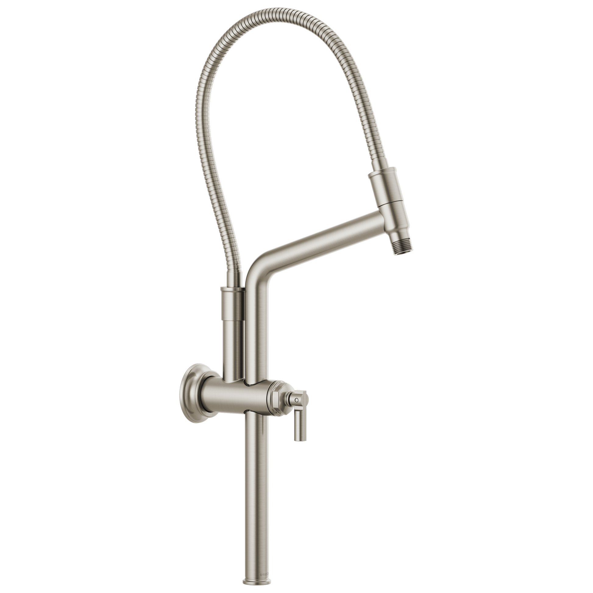 Brizo Universal Showering: 10 7/16" Classic Slide Bar Shower Arm And Flange