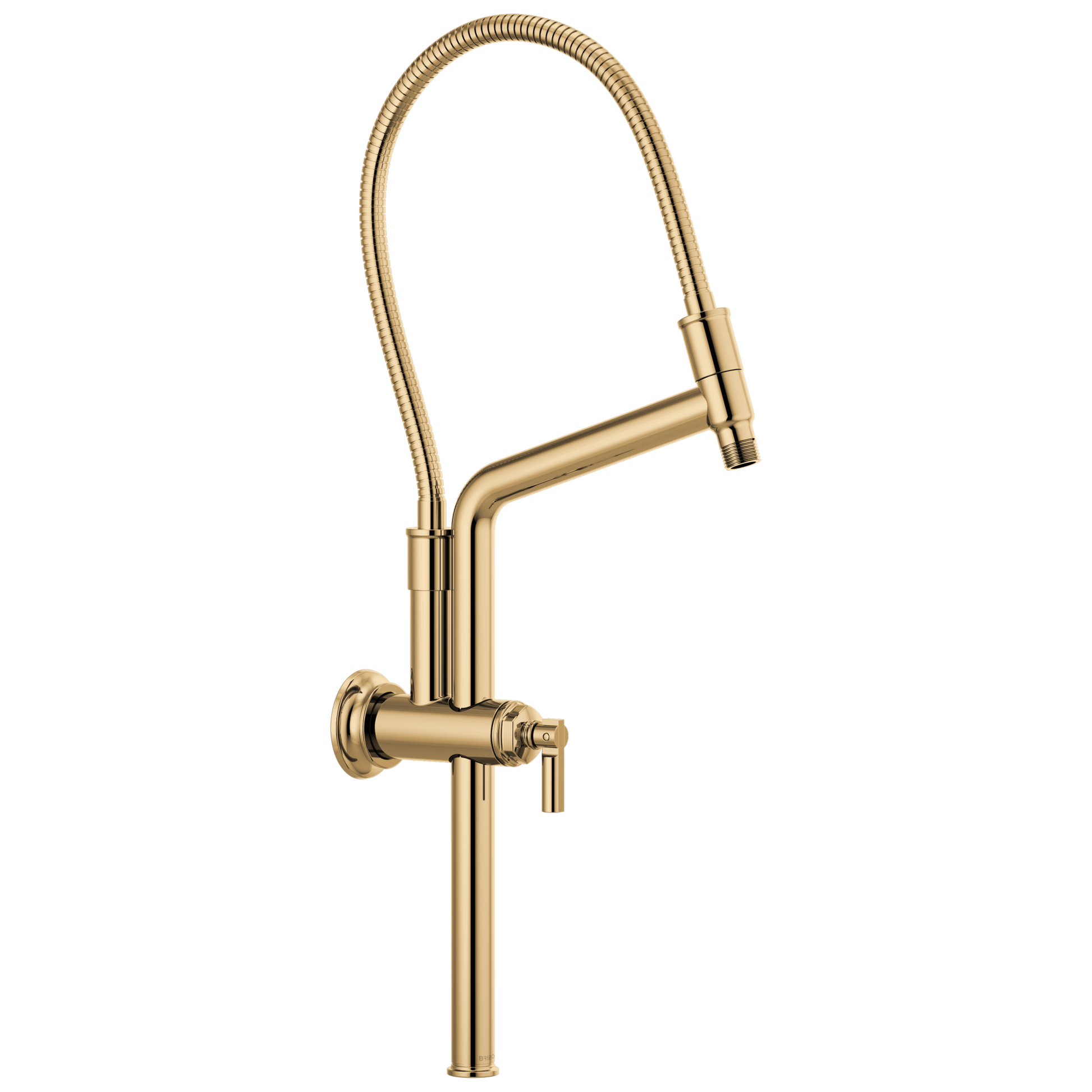 Brizo Universal Showering: 10 7/16" Classic Slide Bar Shower Arm And Flange
