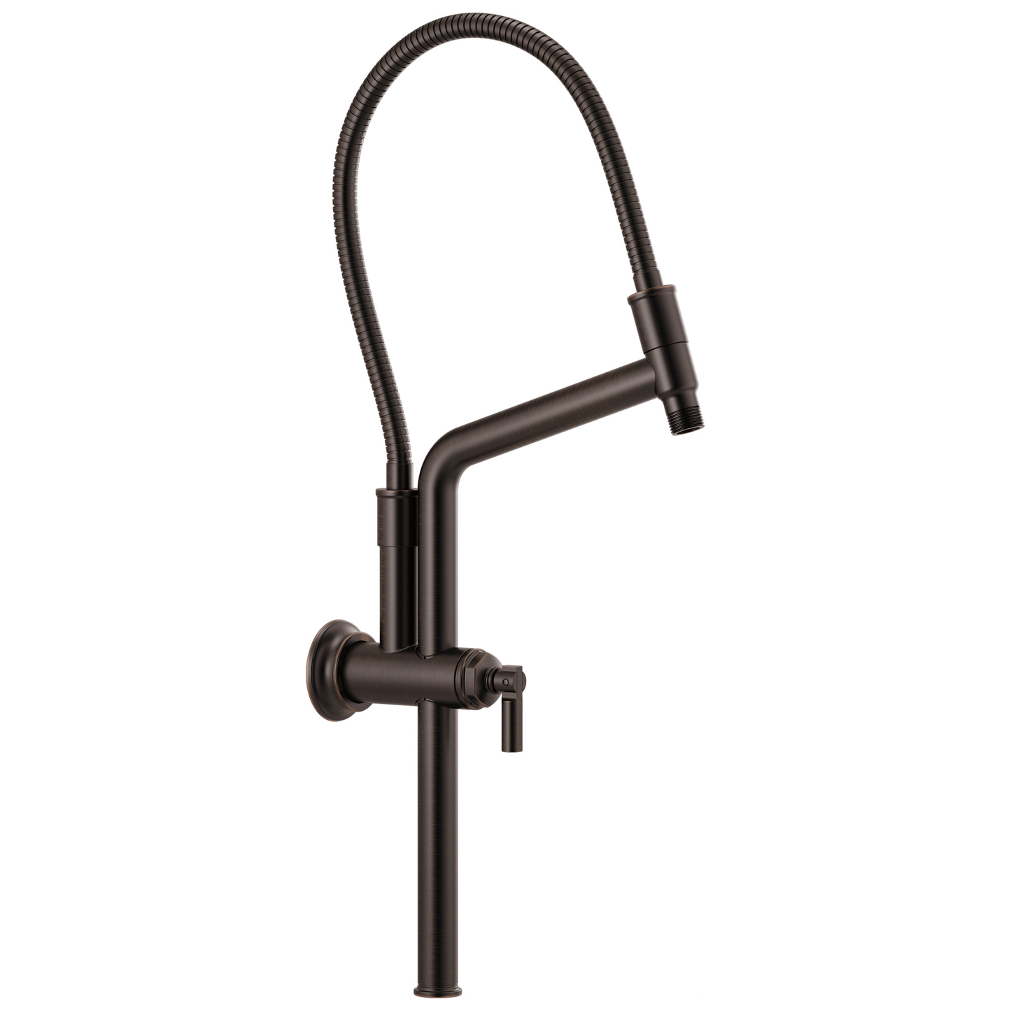 Brizo Universal Showering: 13 7/16" Classic Slide Bar Shower Arm And Flange