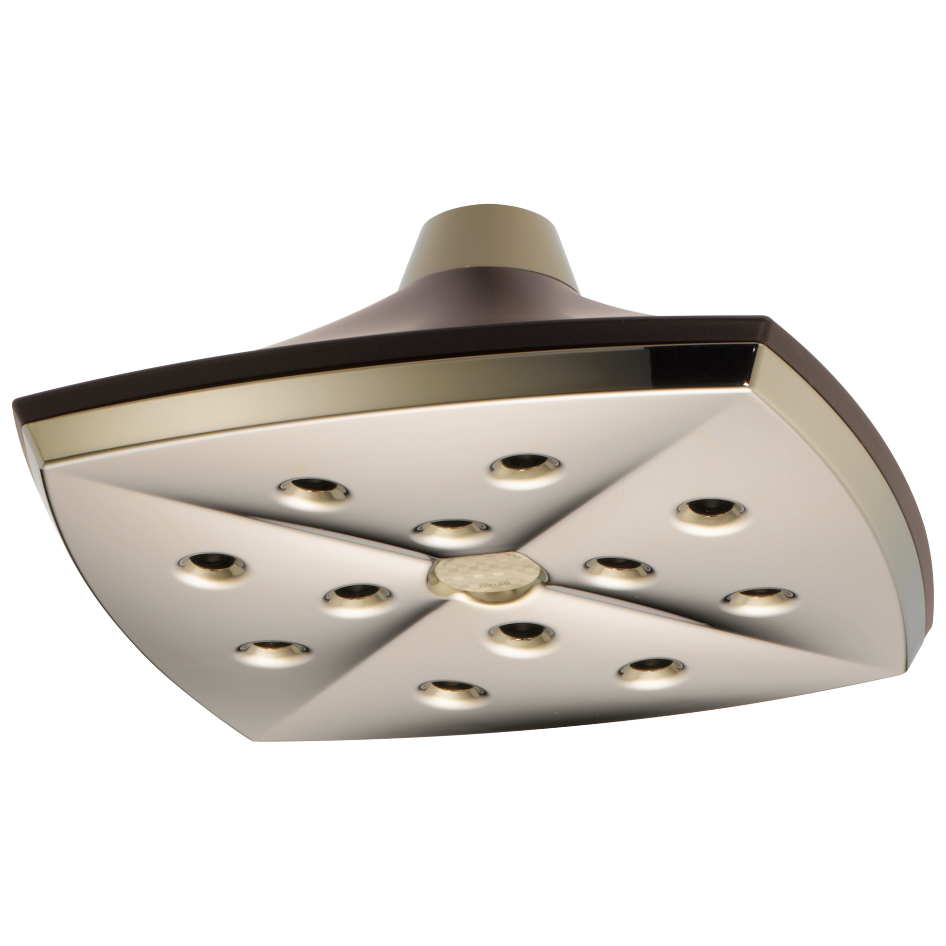 Brizo Charlotte: H2OKinetic Square Raincan Showerhead