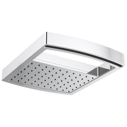Brizo Kintsu: 14" Dual Waterway Multi-Function Raincan Shower Head - 1.75 GPM