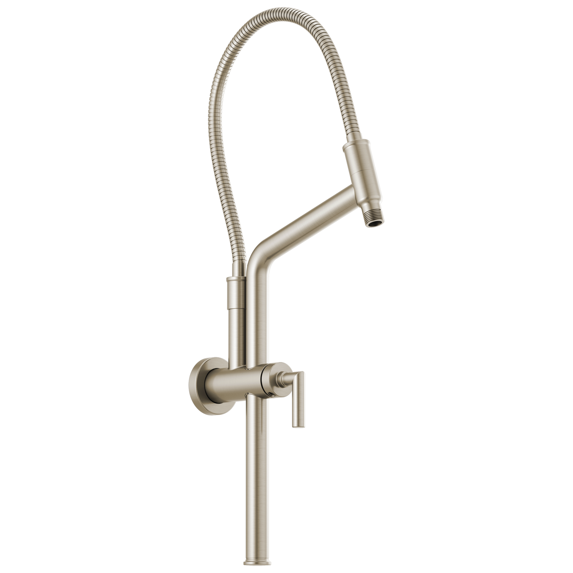 Brizo Universal Showering: 10 7/16" Linear Round Slide Bar Shower Arm And Flange
