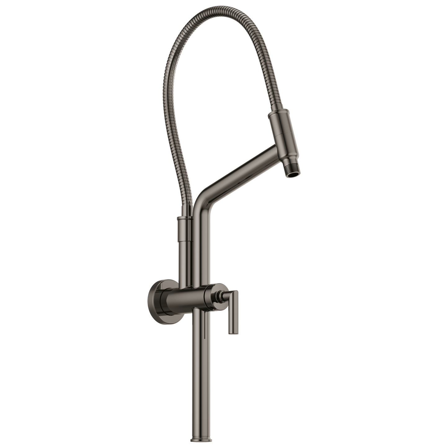 Brizo Universal Showering: 10 7/16" Linear Round Slide Bar Shower Arm And Flange