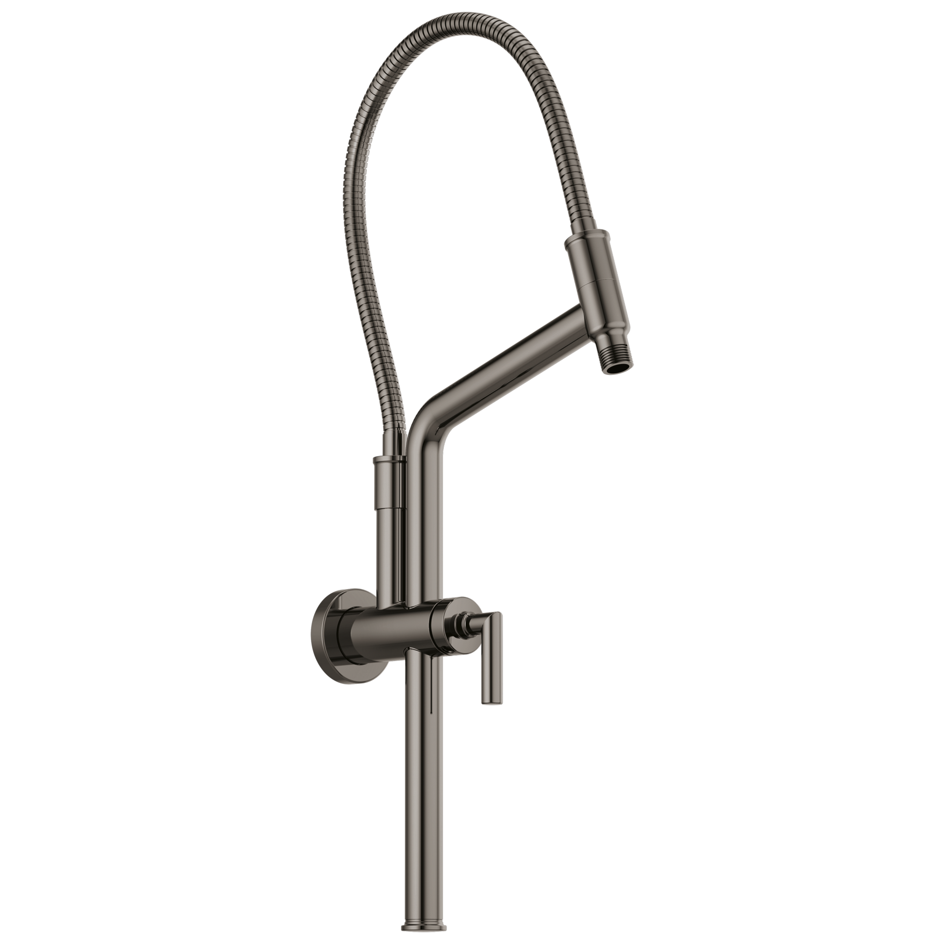 Brizo Universal Showering: 10 7/16" Linear Round Slide Bar Shower Arm And Flange