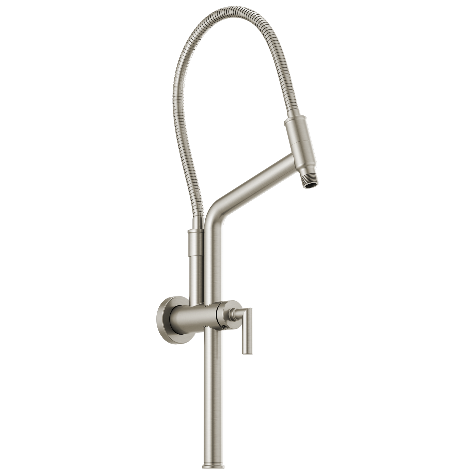 Brizo Universal Showering: 10 7/16" Linear Round Slide Bar Shower Arm And Flange