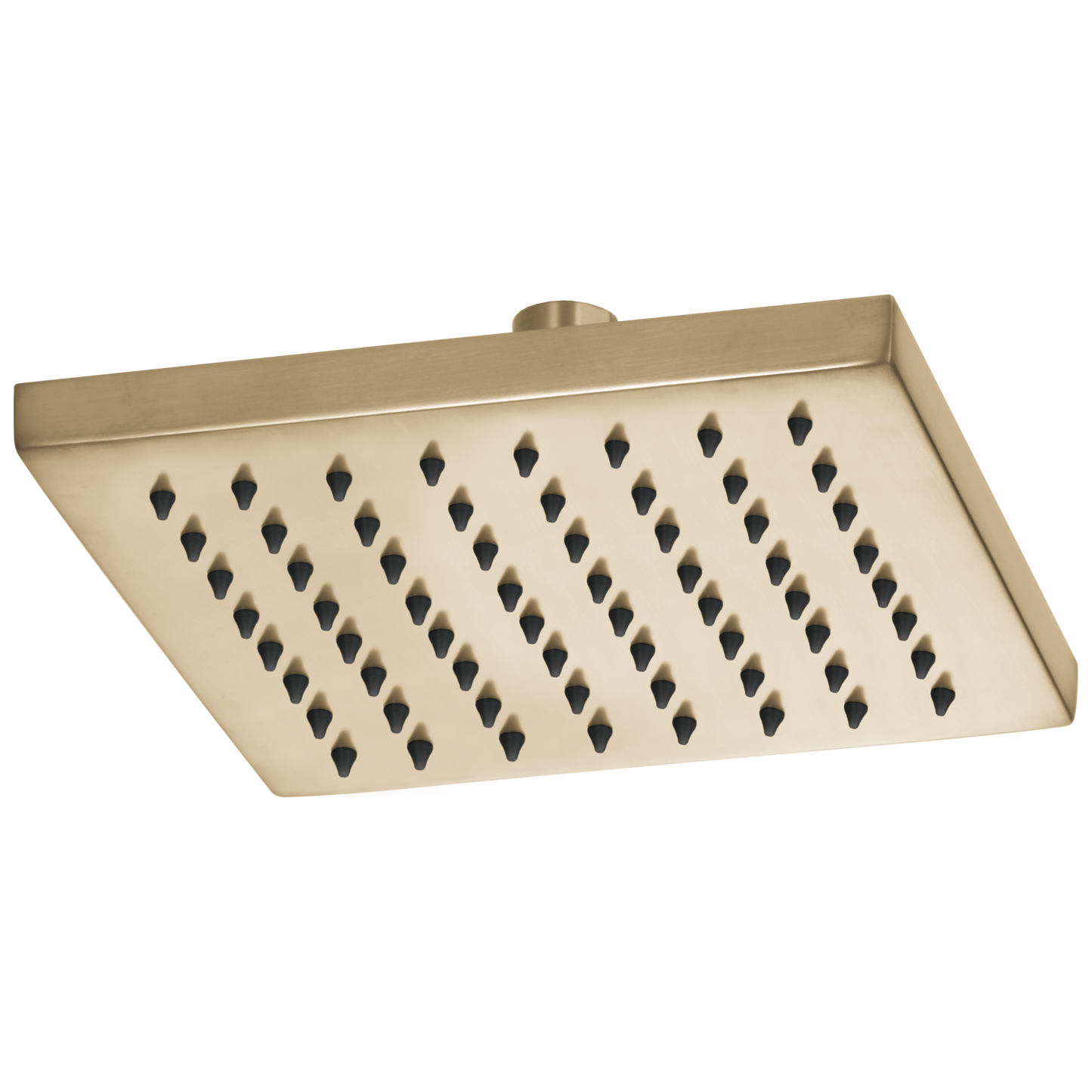 Brizo Universal Showering: 8" Linear Square Single-Function Raincan Shower Head - 1.75 GPM
