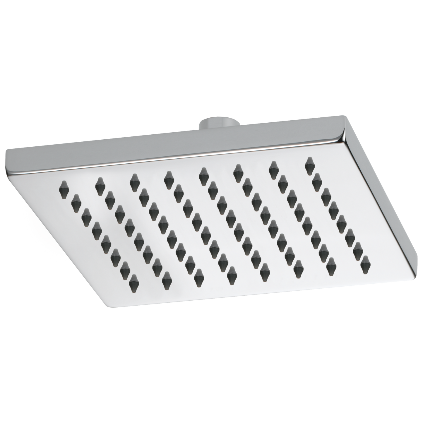 Brizo Universal Showering: 8" Linear Square Single-Function Raincan Shower Head - 1.75 GPM