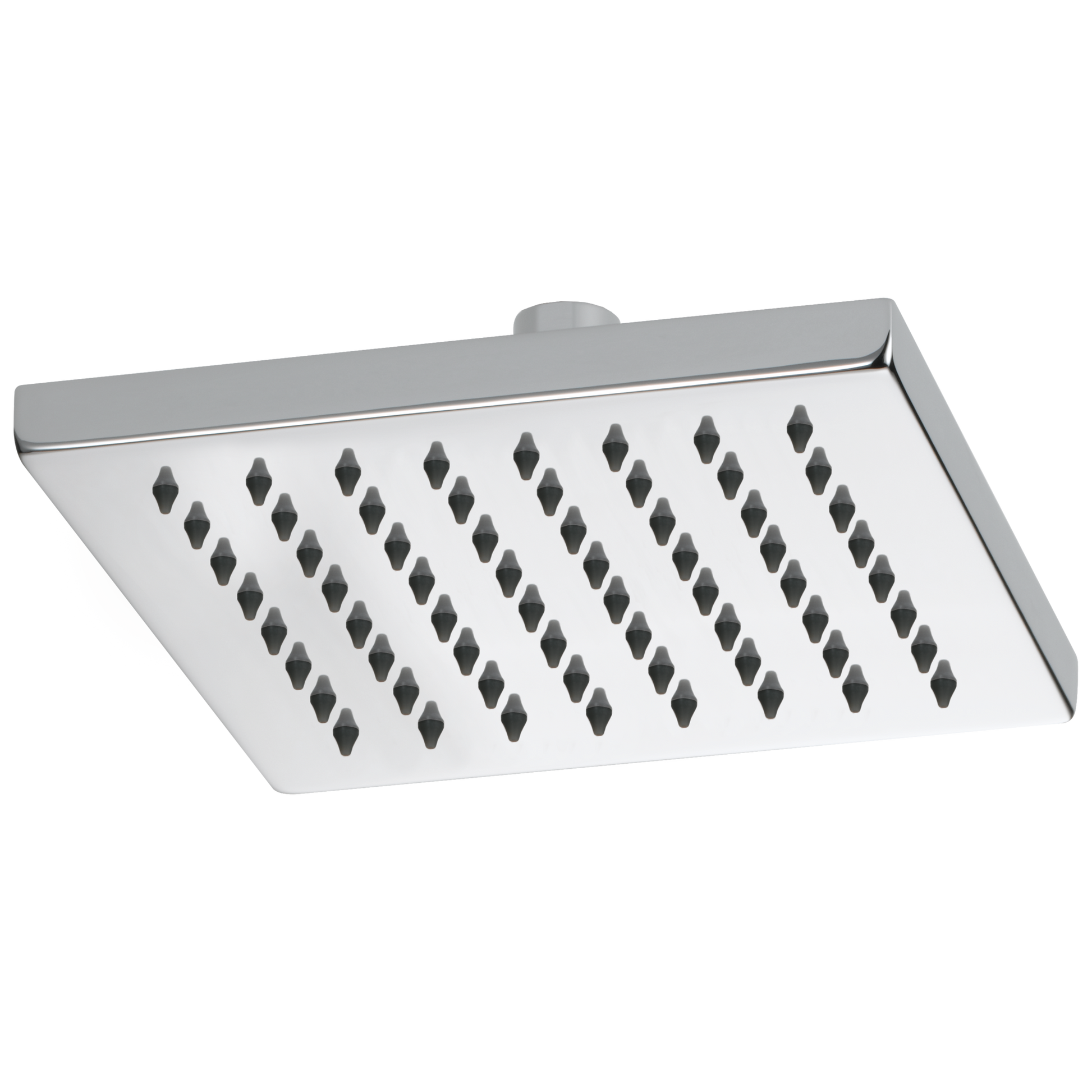Brizo Universal Showering: 8" Linear Square Single-Function Raincan Shower Head - 1.75 GPM